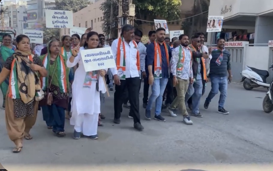 રાહુલ-સોનિયા ગાંધી સામે યંગ ઇન્ડિયા કેસનો મોરબીમાં વિરોધ, કોંગ્રેસ-ભાજપે સામસામે નારેબાજી કરી&nbsp;